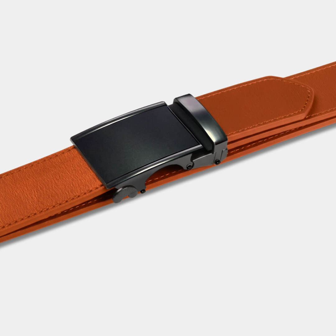 Black/Gunmetal Heritage | Genuine Leather Belt