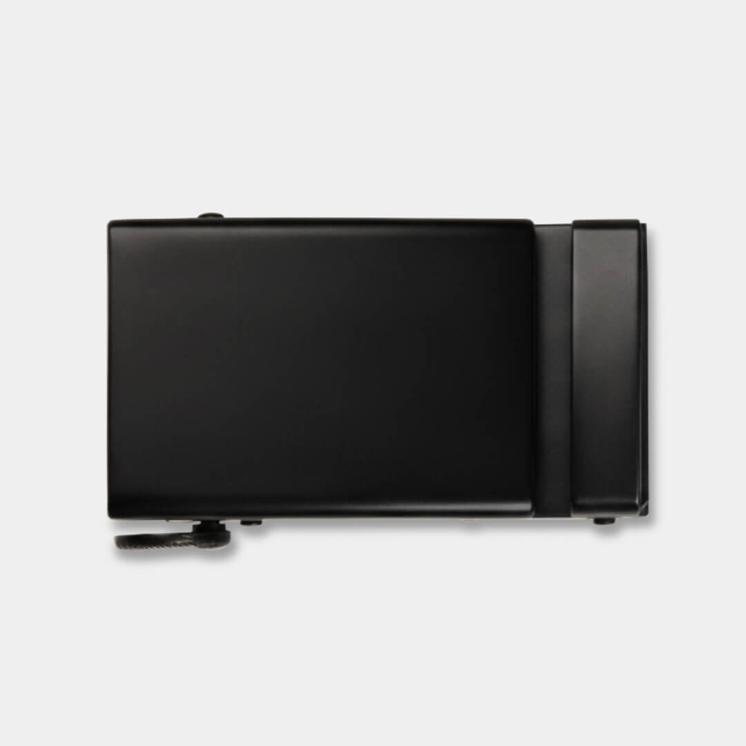 Black Heritage Buckle - Minimum Co. Ratchet Leather Belts