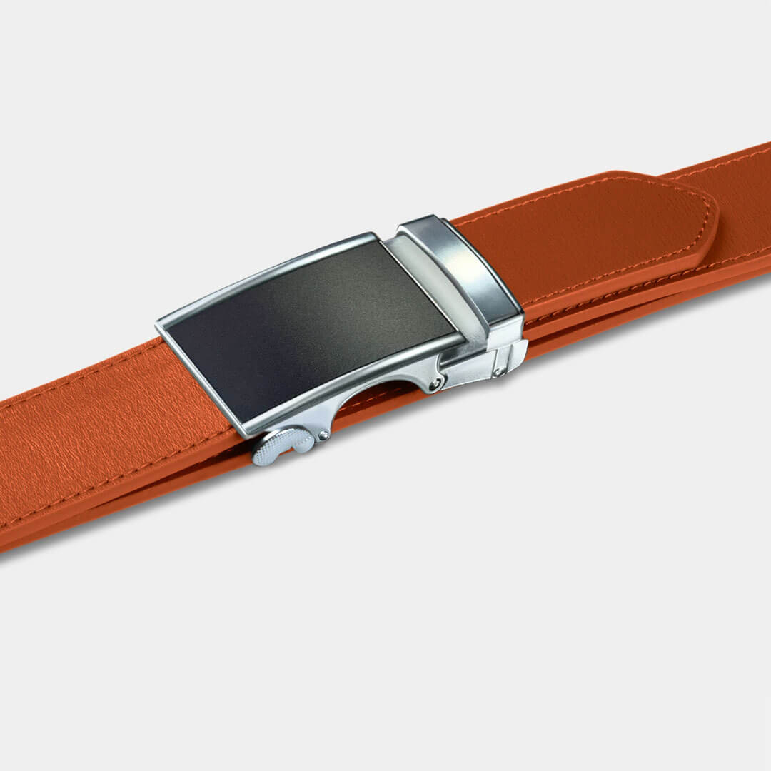 Black/Silver Heritage | Genuine Leather Belt
