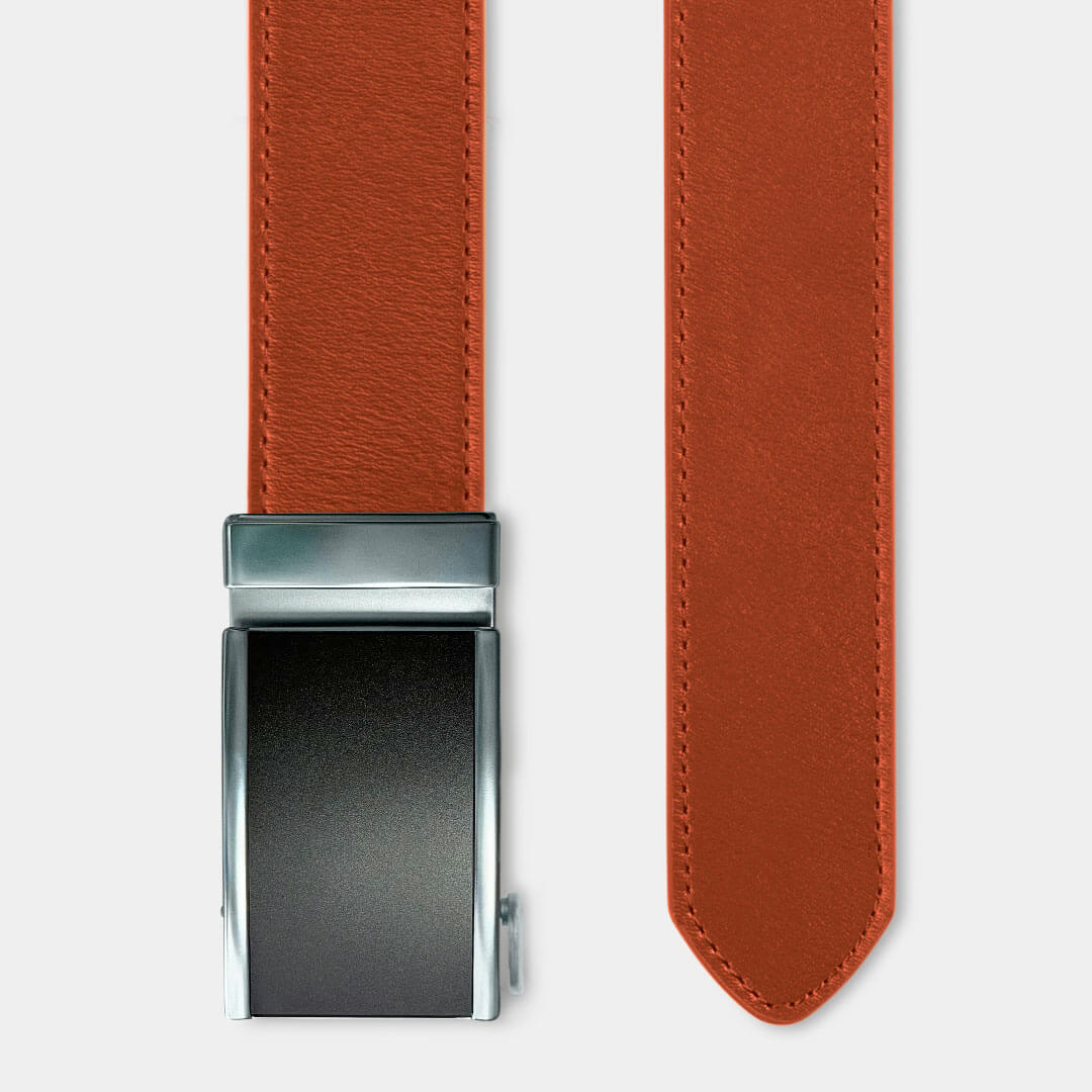 Black/Silver Heritage | Genuine Leather Belt