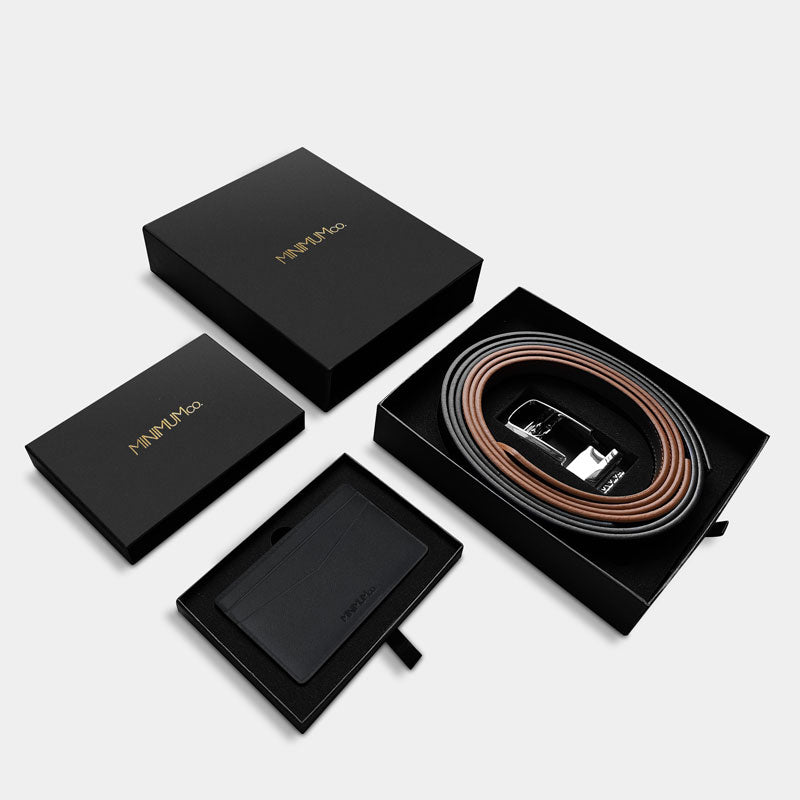 Core Bundle - Minimum Co. Ratchet Leather Belts