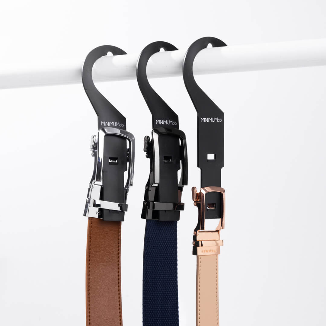 Ratchet Belt Hanger - Minimum Co. Ratchet Leather Belts