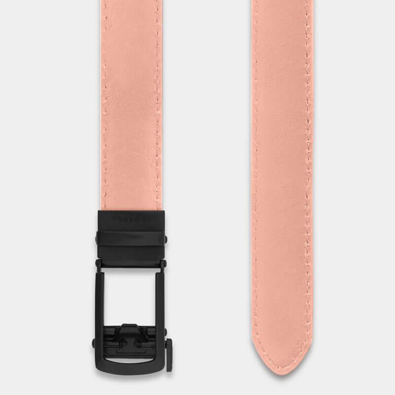 Pink Women’s Belt - Minimum Co. Ratchet Leather Belts