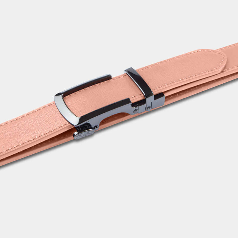 Pink Women’s Belt - Minimum Co. Ratchet Leather Belts