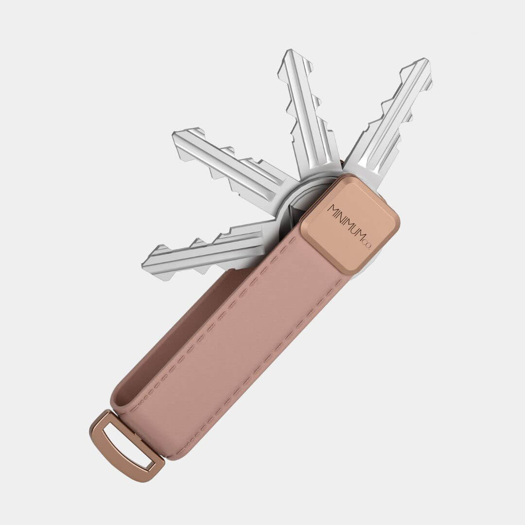 Pink | Key Organiser - Minimum Co. Ratchet Leather Belts