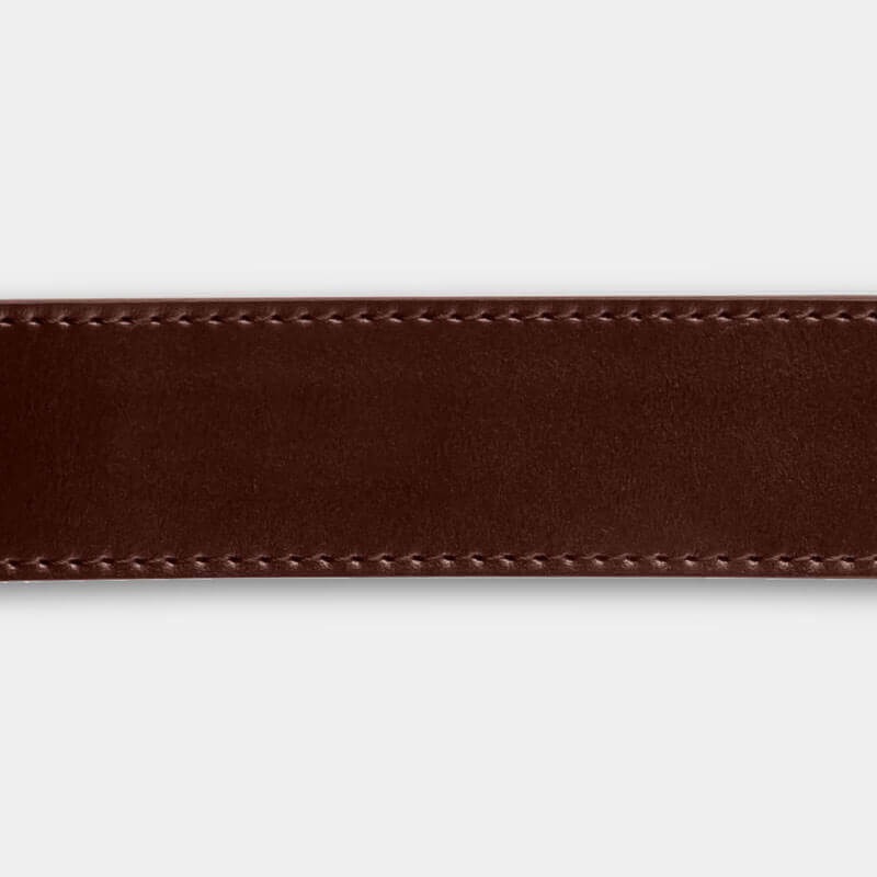 Brown Genuine Leather Strap - Minimum Co. Ratchet Leather Belts
