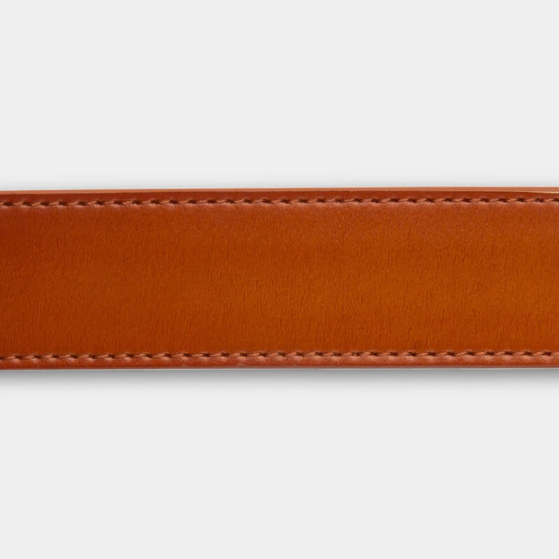 Tan Genuine Leather Strap - Minimum Co. Ratchet Leather Belts