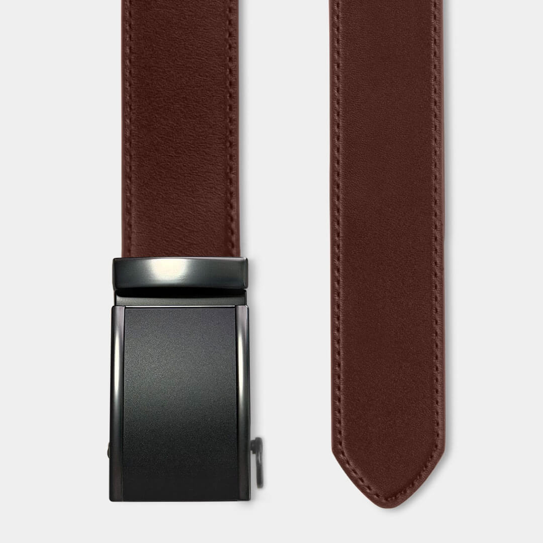 Black/Gunmetal Heritage | Genuine Leather Belt