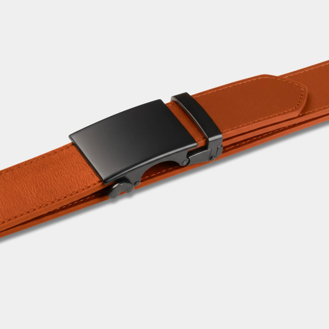 Black Heritage | Genuine Leather Belt - Minimum Co. Ratchet Leather Belts