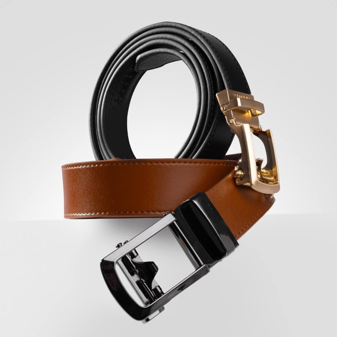 Couples Bundle - Minimum Co. Ratchet Leather Belts