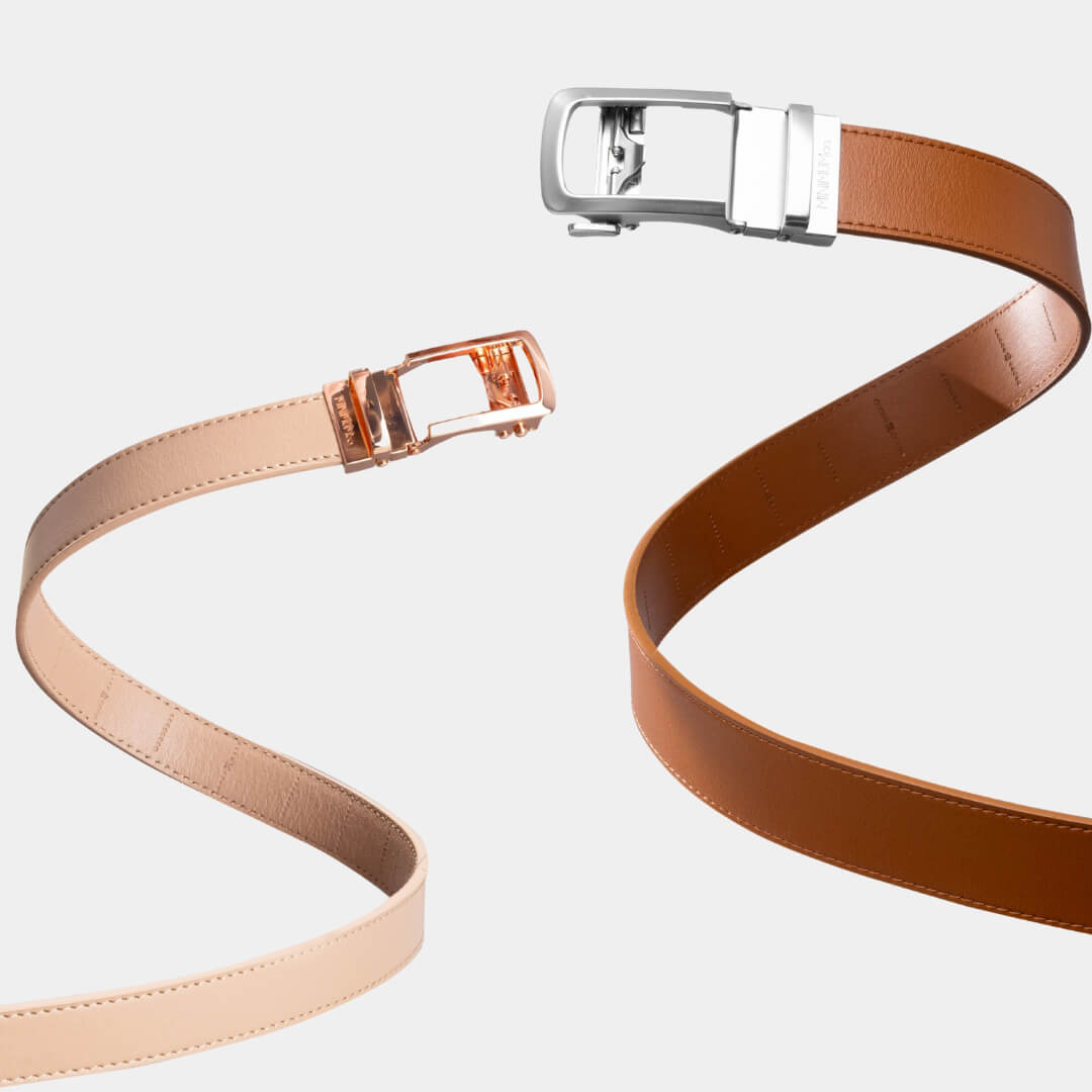Couples Bundle - Minimum Co. Ratchet Leather Belts