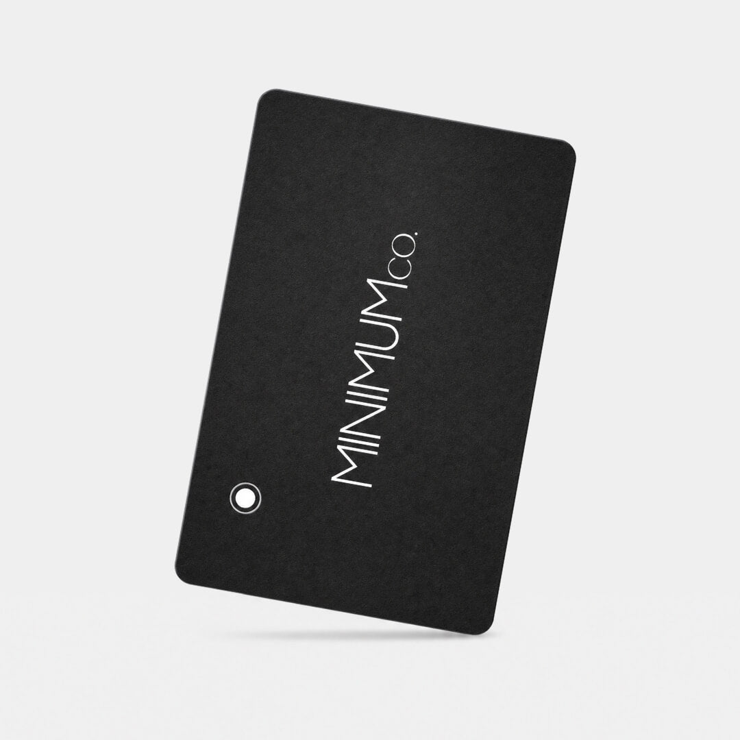 Tracker Card - Minimum Co. Ratchet Leather Belts