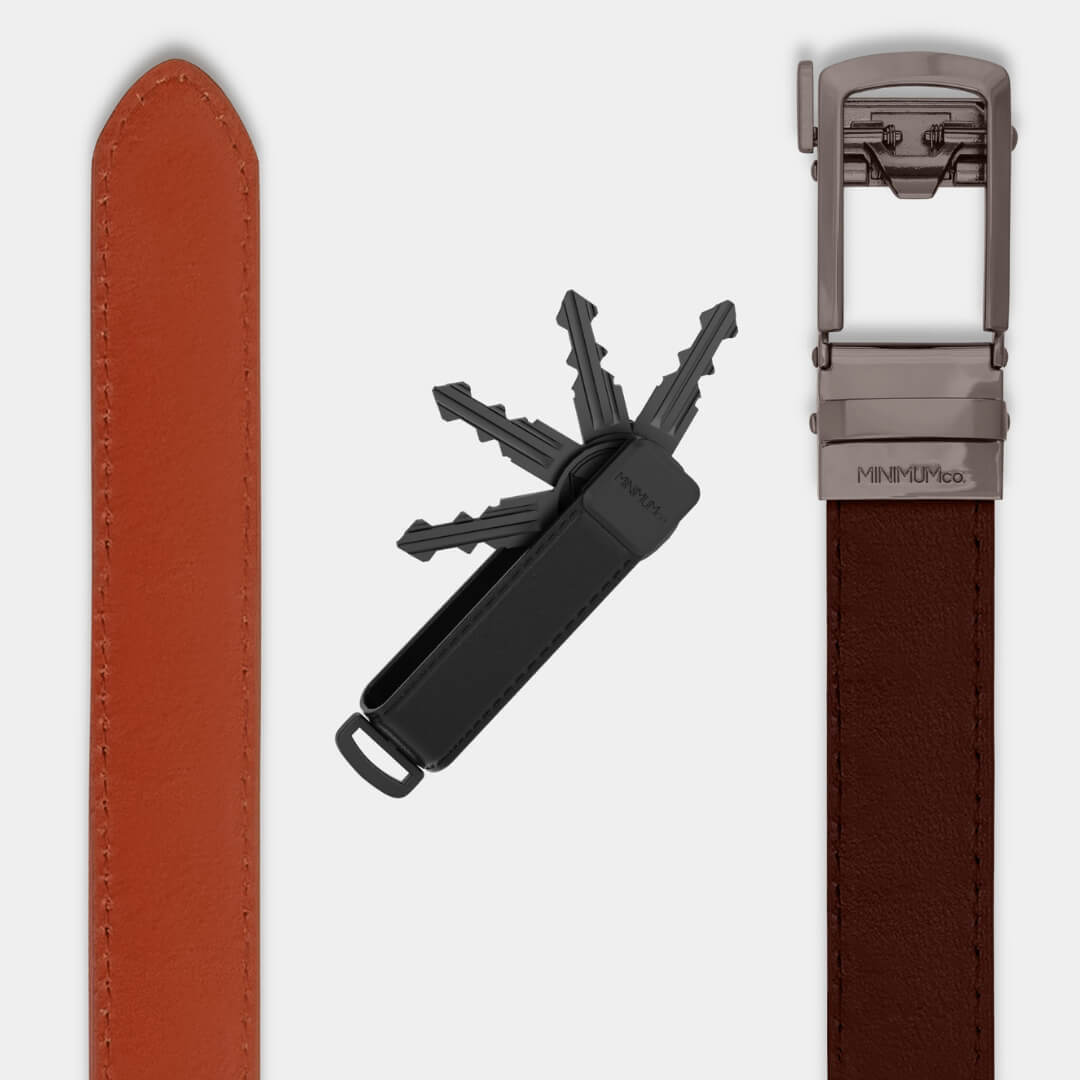 Women's Black Friday Gift Set - Minimum Co. Ratchet Leather Belts