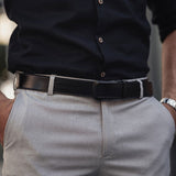 Black | Genuine Leather Belt - Minimum Co. Ratchet Leather Belts