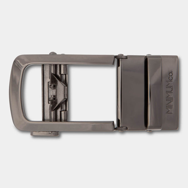 Gunmetal Buckle - Minimum Co. Ratchet Leather Belts