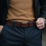 Gunmetal | Genuine Leather Belt - Minimum Co. Ratchet Leather Belts