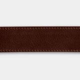 Brown Full Grain Leather Strap - Minimum Co. Ratchet Leather Belts