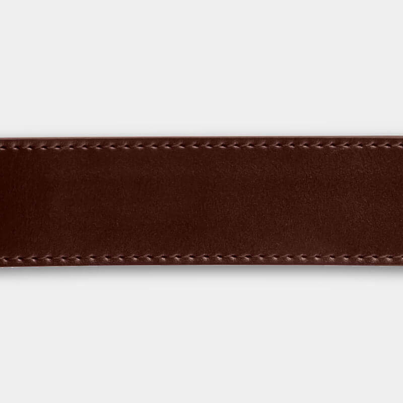 Brown Genuine Leather Strap - Minimum Co. Ratchet Leather Belts