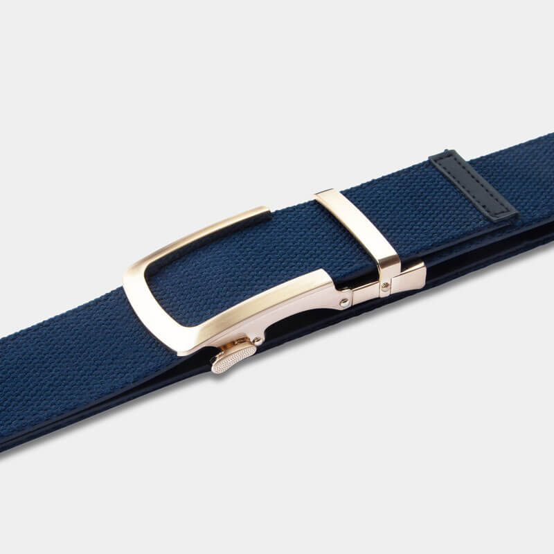 Gold | Canvas - Minimum Co. Ratchet Leather Belts