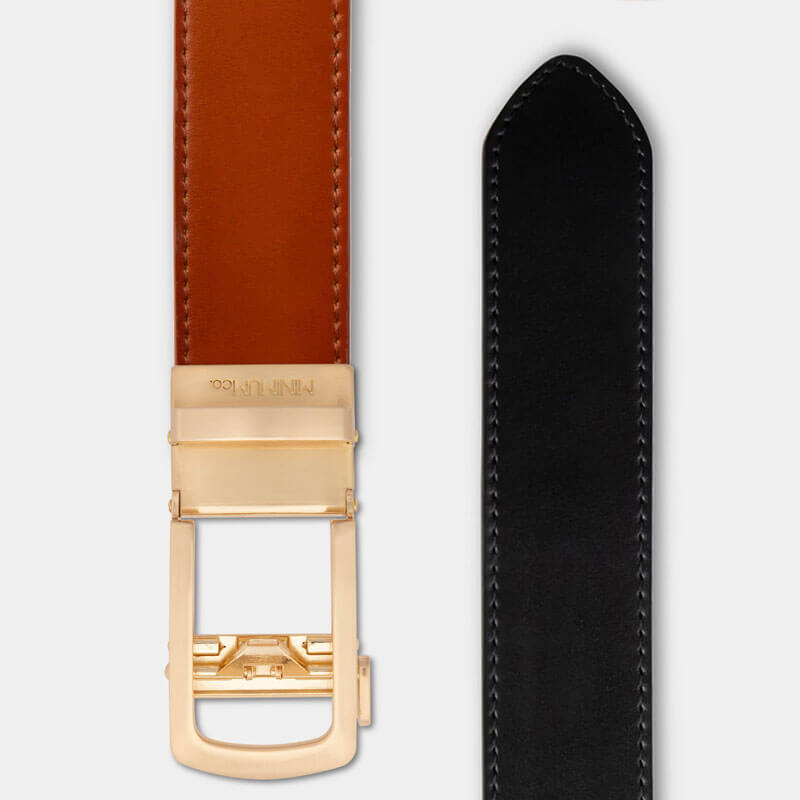 Gold | Classic Bundle - Minimum Co. Ratchet Leather Belts