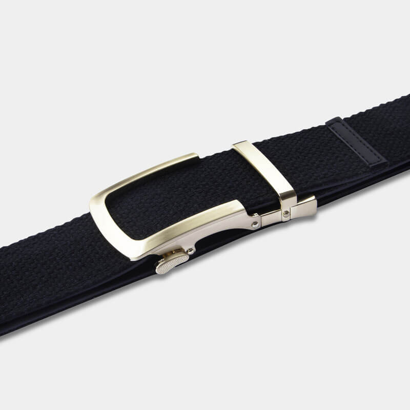 Gold | Canvas - Minimum Co. Ratchet Leather Belts