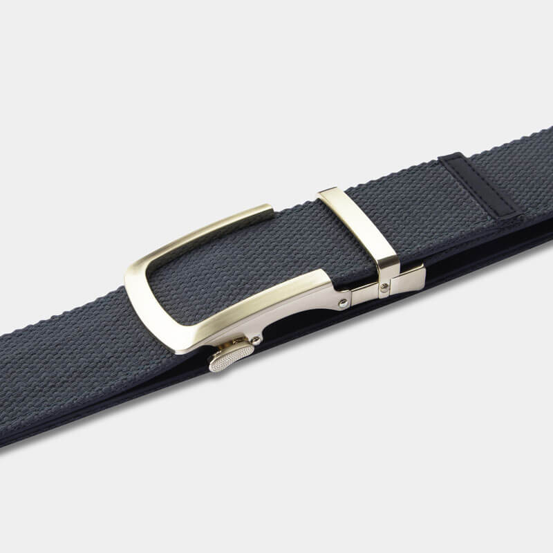 Gold | Canvas - Minimum Co. Ratchet Leather Belts
