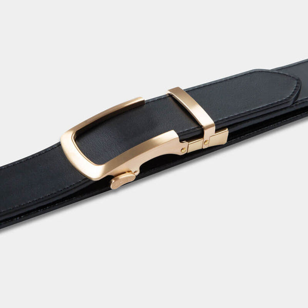 Gold | Genuine Leather - Minimum Co. Ratchet Leather Belts