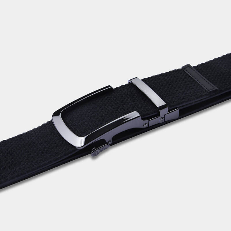 Gunmetal | Canvas - Minimum Co. Ratchet Leather Belts