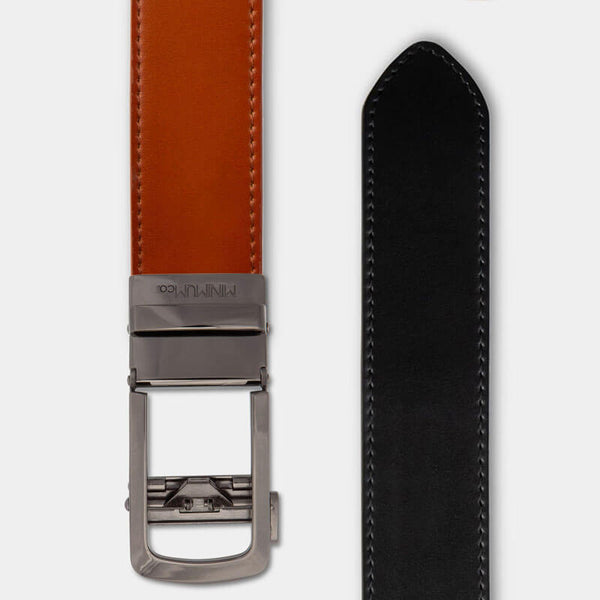 Gunmetal | Classic Bundle - Minimum Co. Ratchet Leather Belts