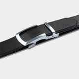 Matte Silver | Full Grain Leather - Minimum Co. Ratchet Leather Belts