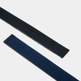 Navy Canvas Strap - Minimum Co. Ratchet Leather Belts