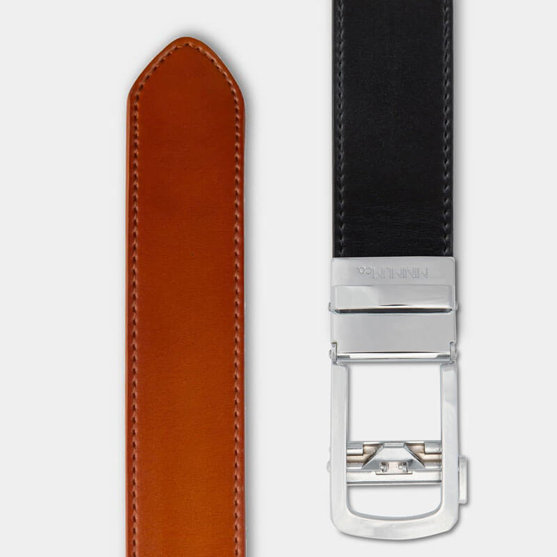 Silver | Classic Bundle - Minimum Co. Ratchet Leather Belts