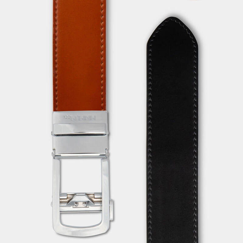 Silver | Classic Bundle - Minimum Co. Ratchet Leather Belts
